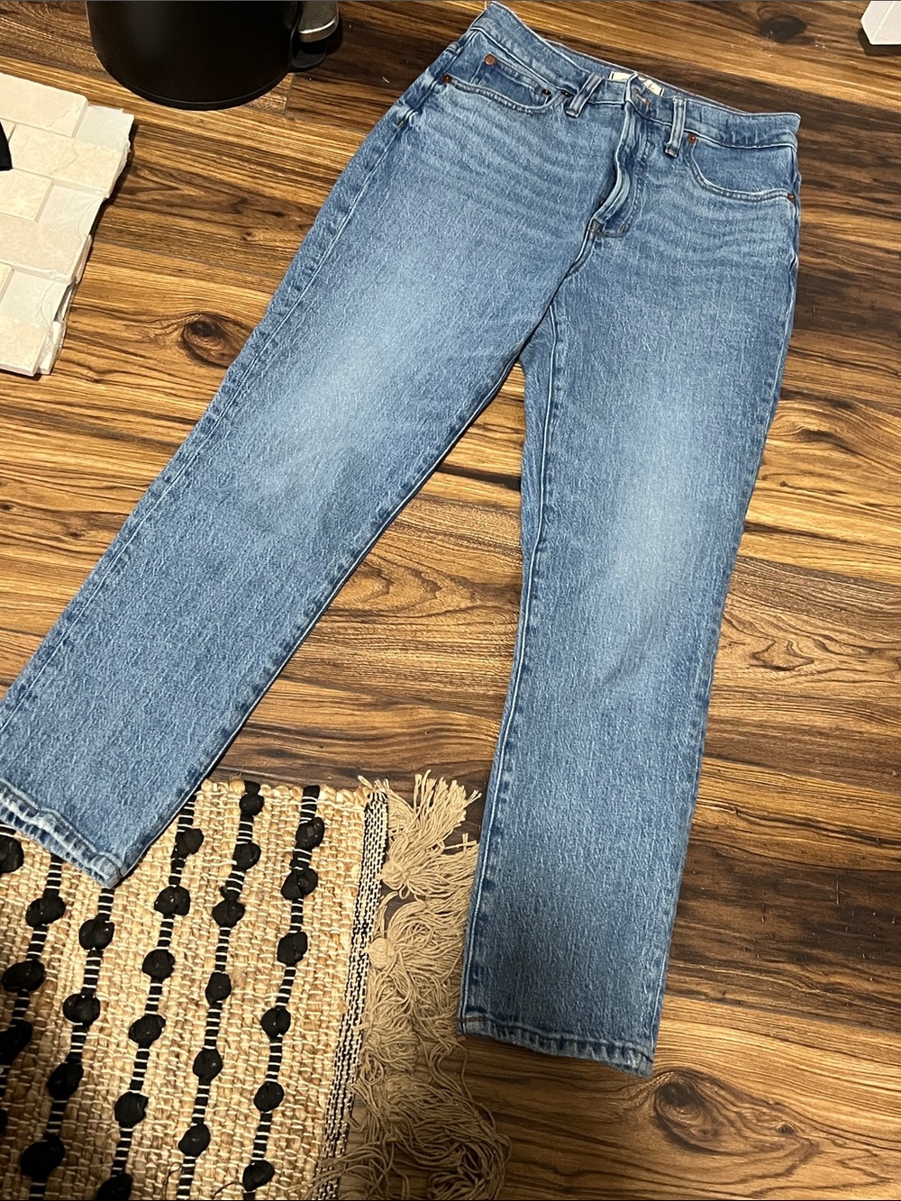 Madewell Light Blue High-Rise Denim